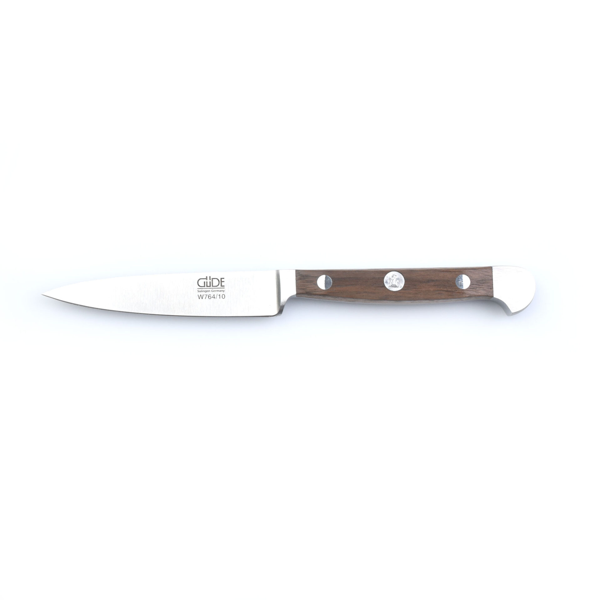 Ніж для овочів 10 см Alpha Walnut Guede | https://grandposuda.com.ua