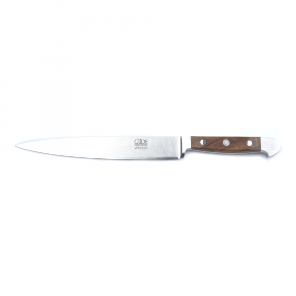 Ніж для шинки 21 см Alpha Walnut Guede | https://grandposuda.com.ua