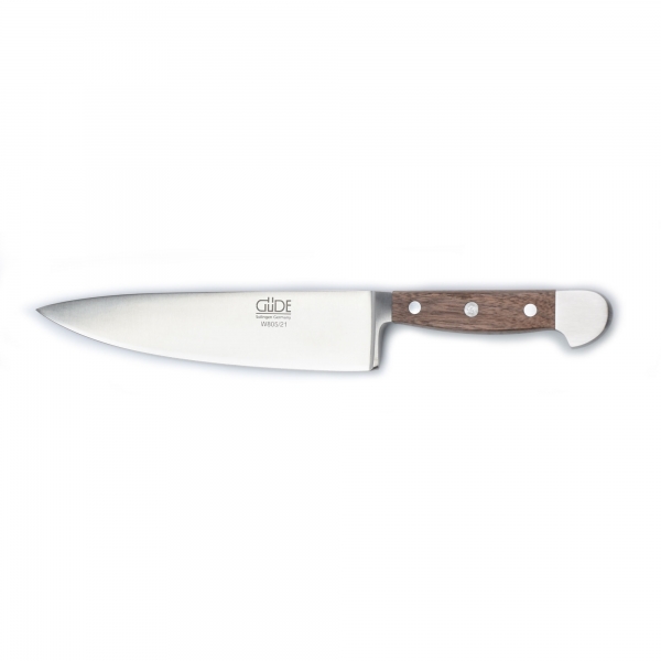 Ніж кухарський 21 см Alpha Walnut Guede | https://grandposuda.com.ua