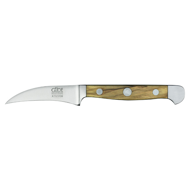 Ніж для карвінгу 6 см Alpha Olive Guede | https://grandposuda.com.ua