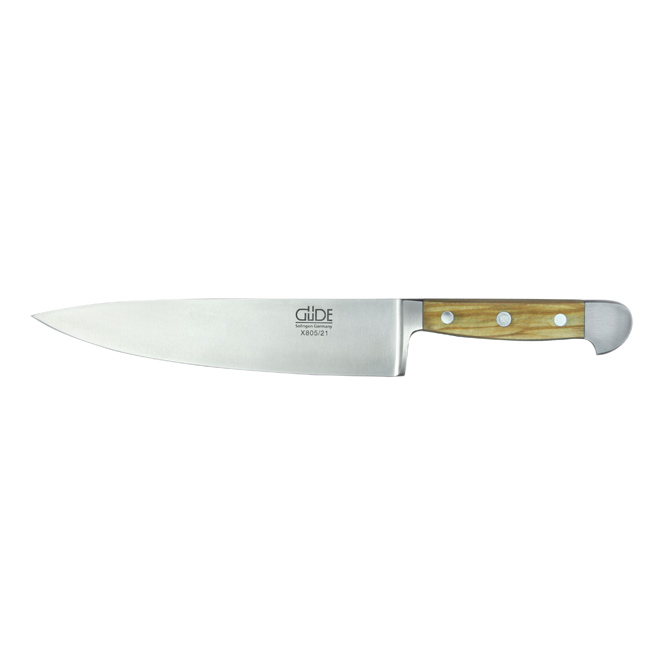 Ніж кухарський 21 см Alpha Olive Guede | https://grandposuda.com.ua