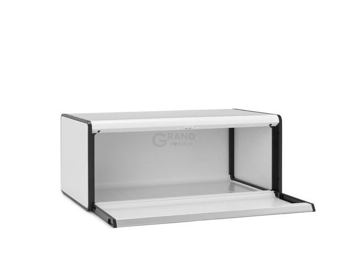 Brabantia Хлебница с поднимающейся крышкой 18,7х46,5х25 см белая | https://grandposuda.com.ua