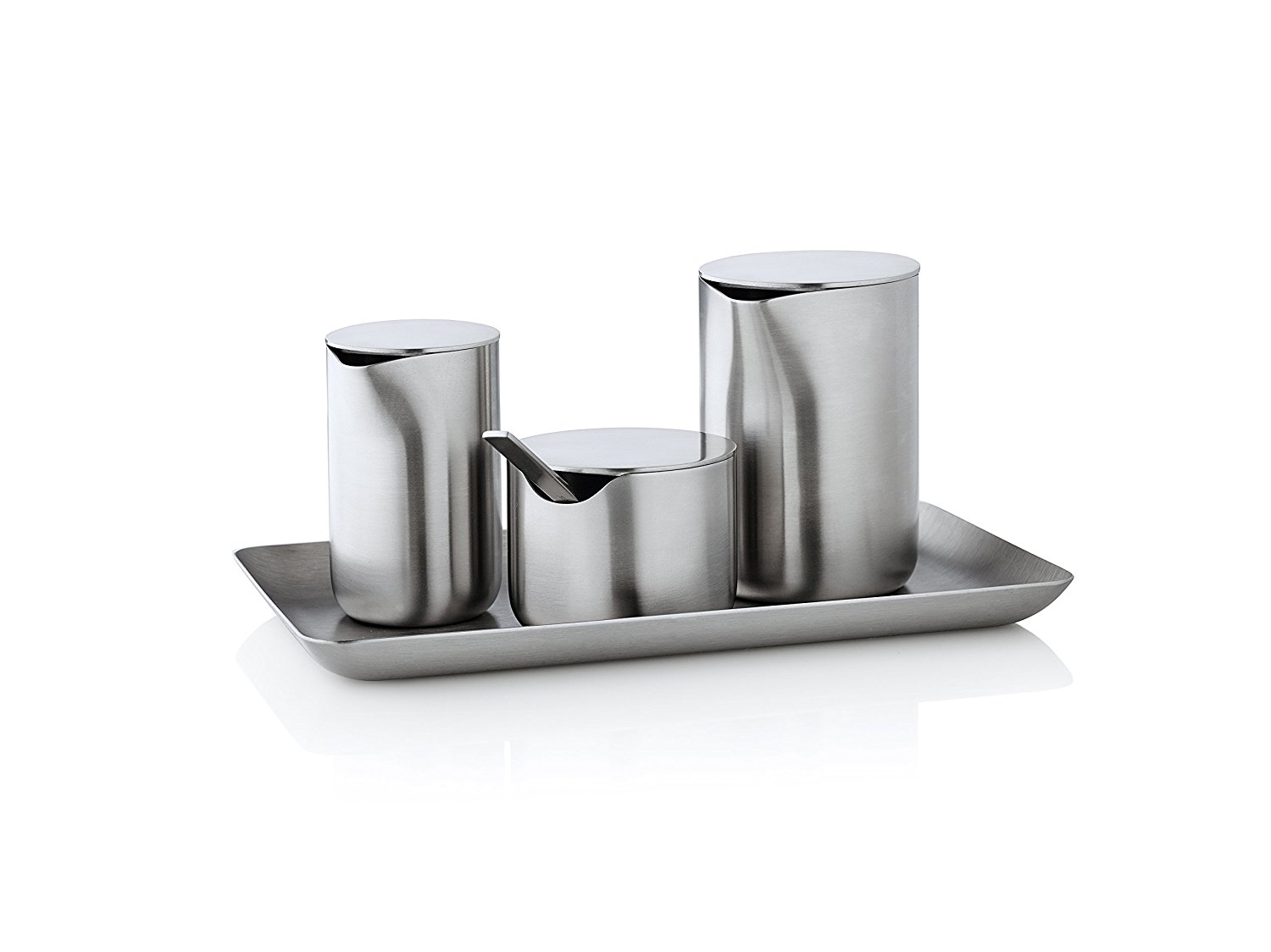 Blomus Поднос металлический прямоугольный 15 x 25 см Basic | https://grandposuda.com.ua