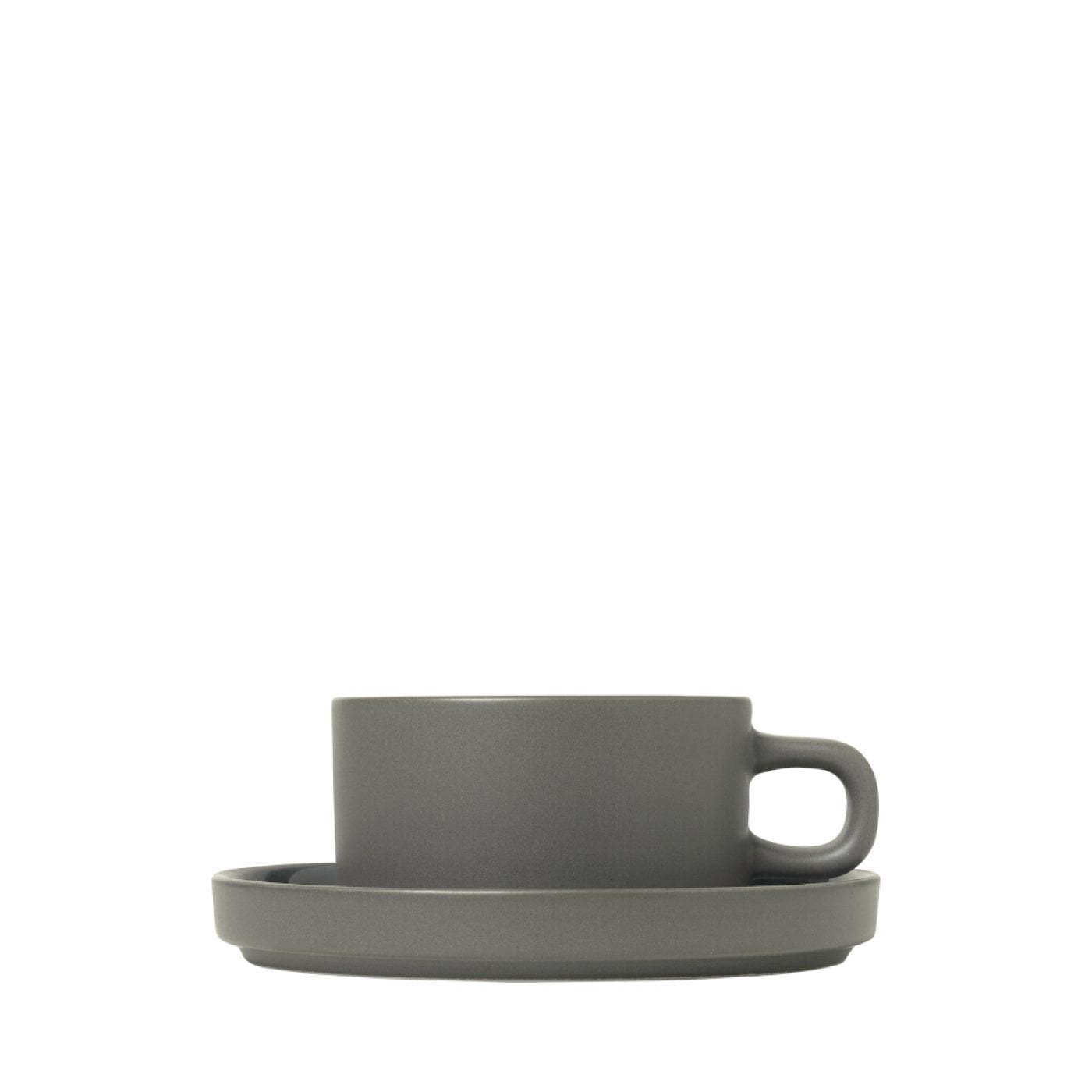Blomus Чайная пара 0.2 л Pewter Mio | https://grandposuda.com.ua