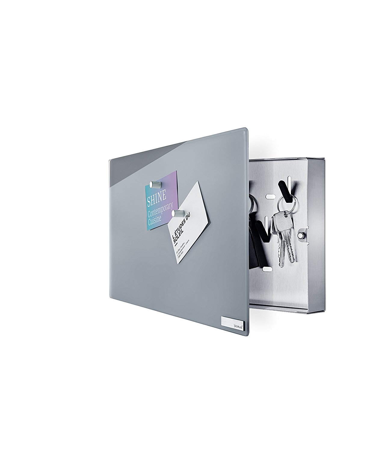 Blomus Ключниця настінна з магнітною дошкою 20 x 30 см Velio | https://grandposuda.com.ua