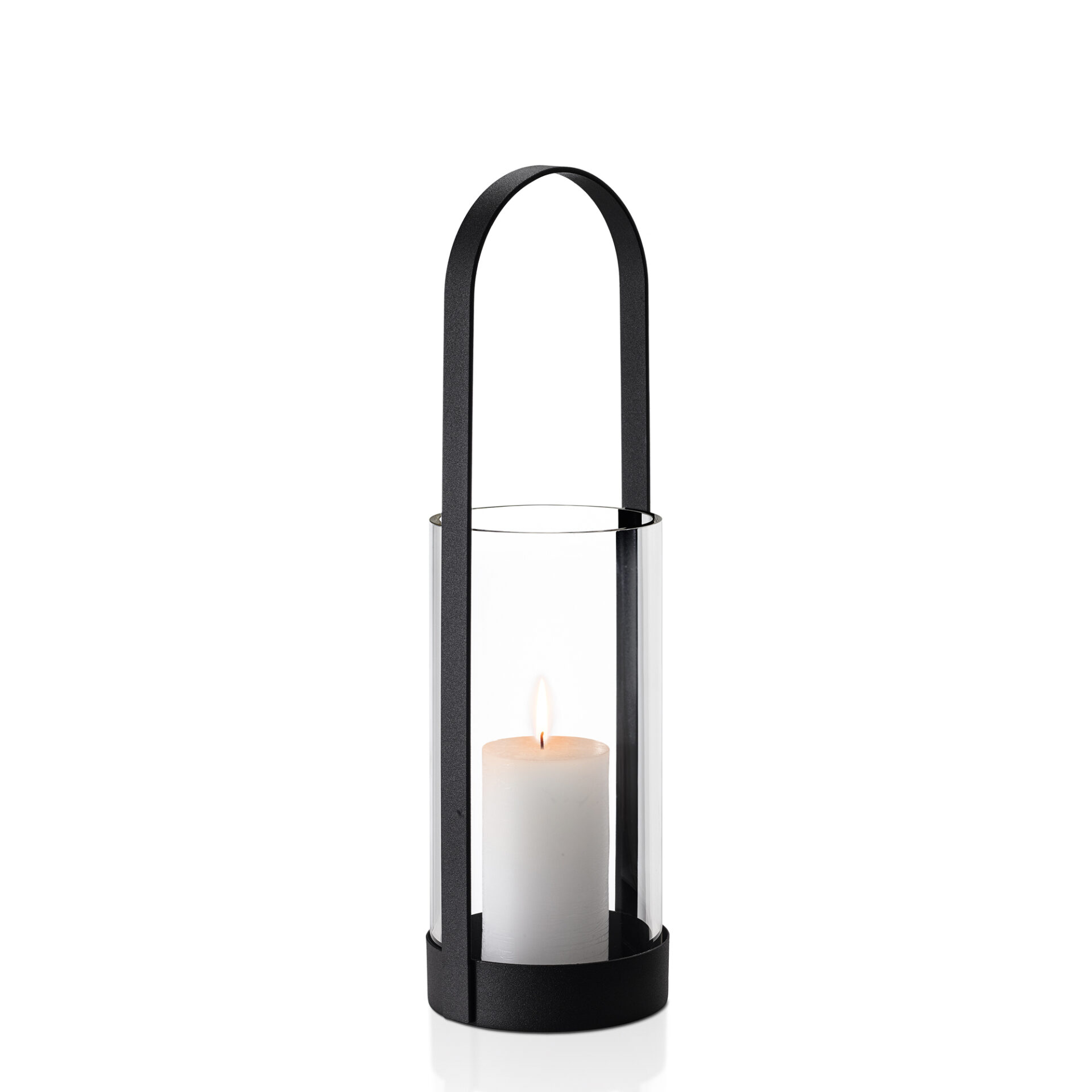 Blomus Фонарь под свечу 43х12,5 см, черный Nero | https://grandposuda.com.ua