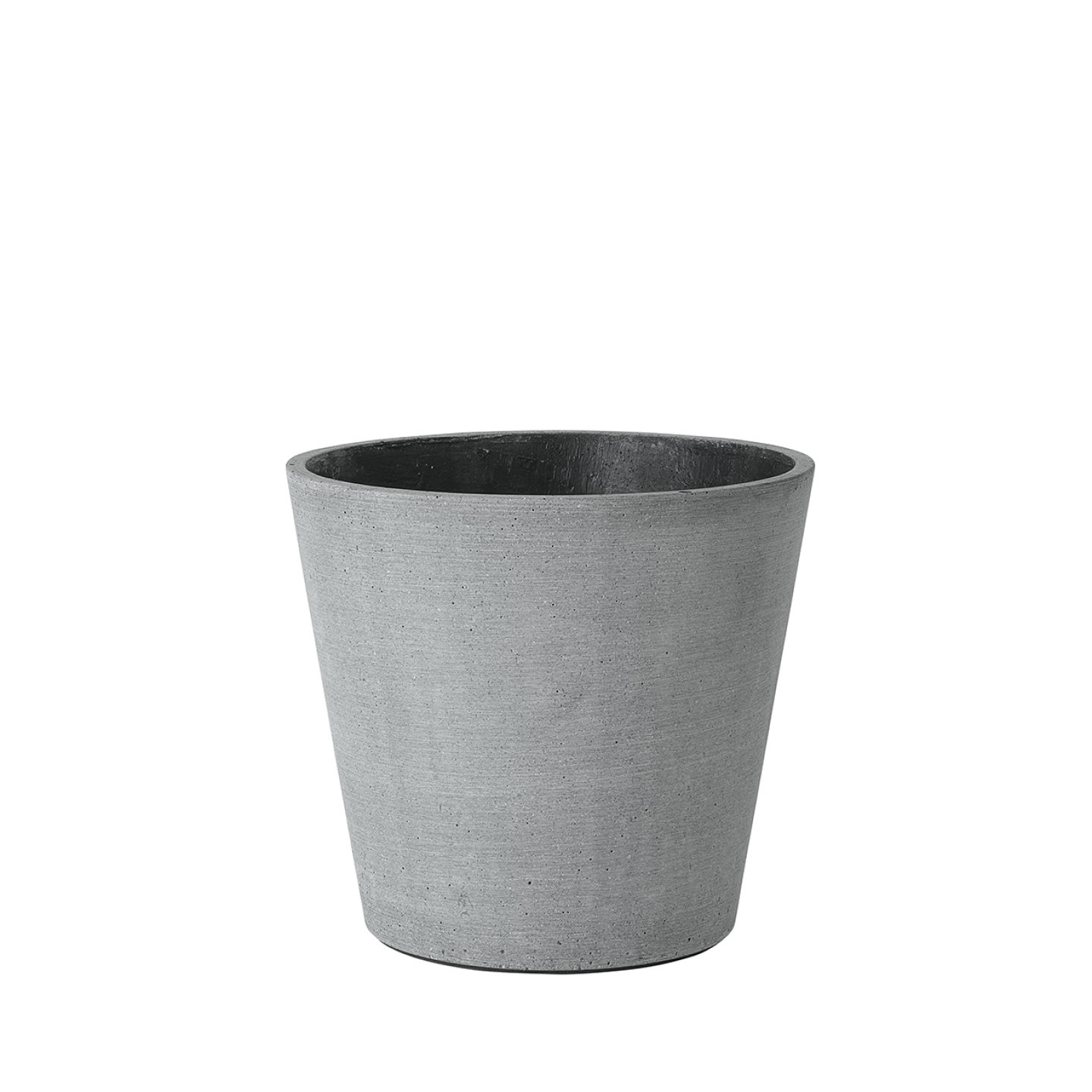 Blomus Горшок для комнатных растений 16,5 см Dark Grey Coluna | https://grandposuda.com.ua