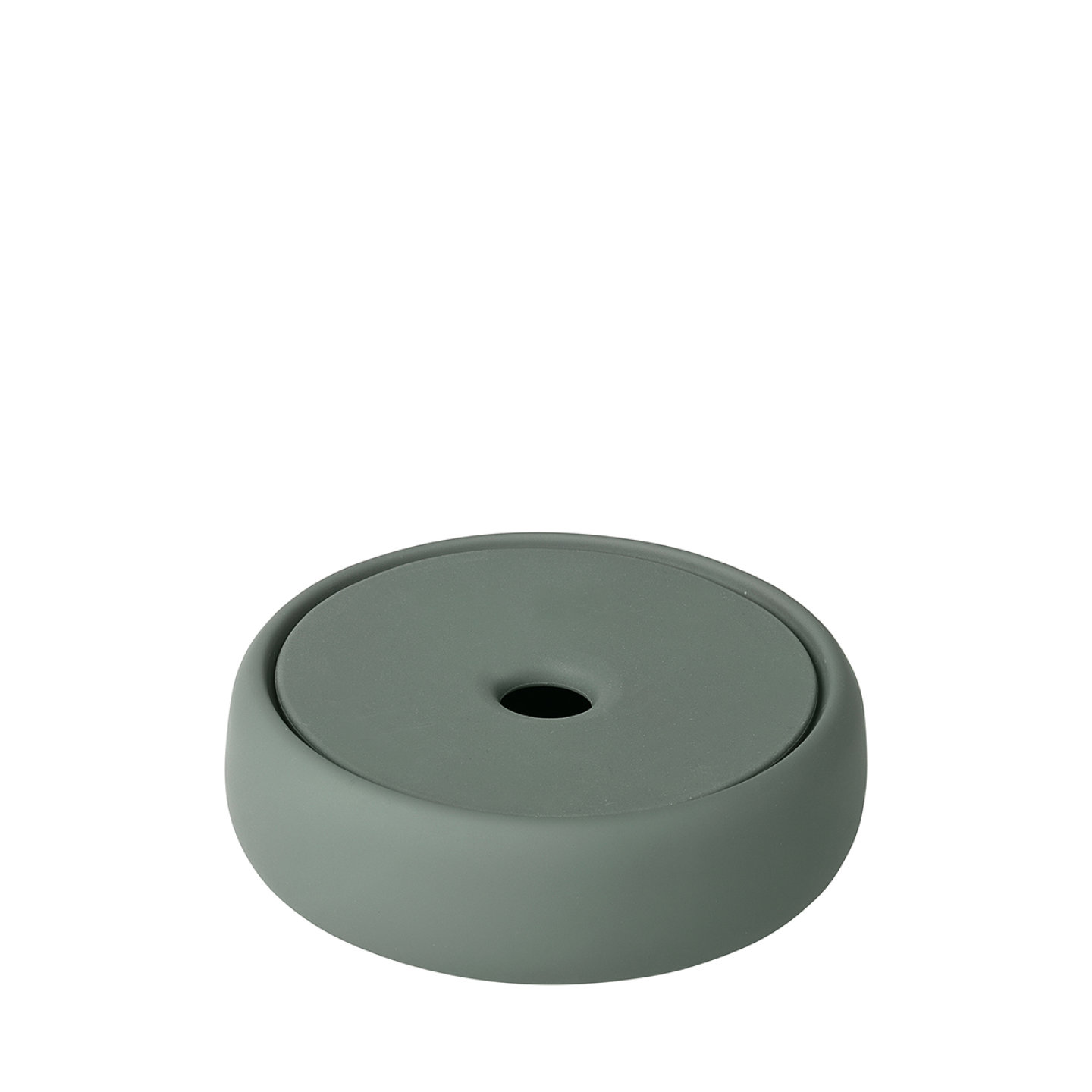 Blomus Емкость для хранения / мыльница 12 cм Agave Green Sono | https://grandposuda.com.ua